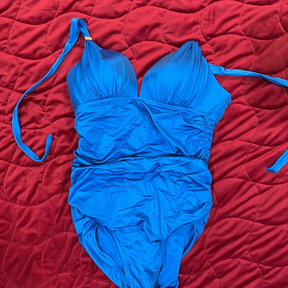Beautiful Blue One Piece VS swimsuit 
Size XL